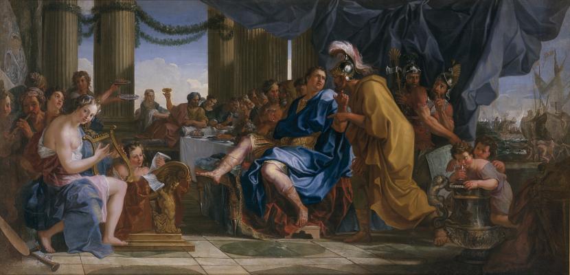 Néron au milieu d'un festin ordonnant la mort d'Agrippine 1700-1702 Huile sur toile Grenoble, musée de Grenoble, dépôt du musée du Louvre, MG 572