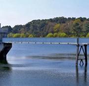 Le barrage de Chèze-Canut constitue l'une des principales ressources en eau du bassin rennais. (Didier Gouray)