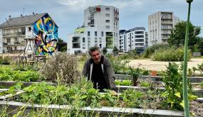 le potager de la Garden partie, à Baud-Chardonnet