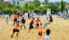 Sous le Berry, la plage !