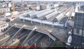 vue chantier gare