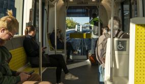 Rame de la ligne b du métro à Rennes