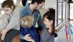 Danse avec des enfants en situation de handicap