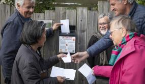 Inauguration de la boite à liens à Saint-Jacques-de-la-Lande