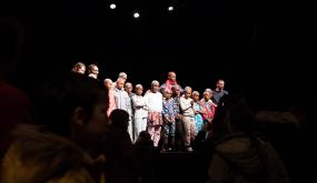 Spectacle des enfants rwandais et la compagnie A corps perdus